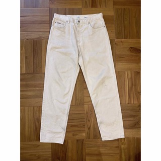 カルバンクライン(Calvin Klein)の90s ClvinKlein jeans white baggy denim(デニム/ジーンズ)