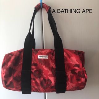 アベイシングエイプ(A BATHING APE)のA BATHING APE エイプ チェック ミニボストンバッグ(ボストンバッグ)