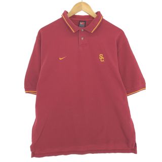 ナイキ(NIKE)の古着 00年代 ナイキ NIKE TEAM 半袖 ポロシャツ メンズL /eaa448362(ポロシャツ)