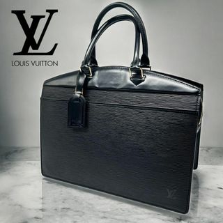 ルイヴィトン(LOUIS VUITTON)の【極美品】ルイヴィトン ハンドバッグ リヴィエラ エピ 黒 M48182(ハンドバッグ)