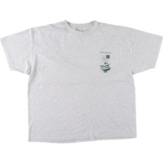 ヘインズ(Hanes)の古着 90年代 ヘインズ Hanes プリントTシャツ USA製 メンズXL ヴィンテージ /eaa450517(Tシャツ/カットソー(半袖/袖なし))