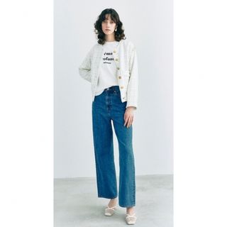 リーバイス(Levi's)のSNIDEL別注×Levi’sコラボ❤️ハイルーズデニム❤️24インチ❤️濃紺(デニム/ジーンズ)