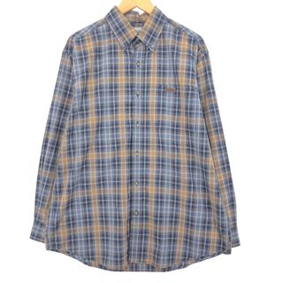 カーハート(carhartt)の古着 カーハート Carhartt 長袖 ボタンダウンチェックシャツ メンズL /eaa451082(シャツ)