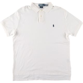 ラルフローレン(Ralph Lauren)の古着 ラルフローレン Ralph Lauren POLO by Ralph Lauren CUSTOM FIT 半袖 ポロシャツ メンズL /eaa451639(ポロシャツ)