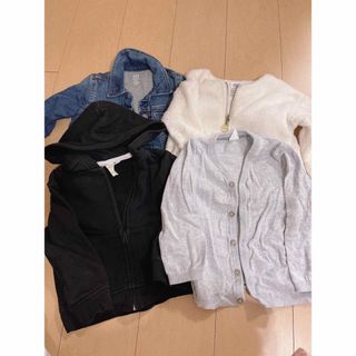 エイチアンドエム(H&M)の‪‪❤︎‬ 90cm H&M他 アウター4着セット ‪‪❤︎‬(ジャケット/上着)