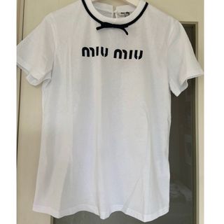 MIU MIU Tシャツ(Tシャツ(半袖/袖なし))