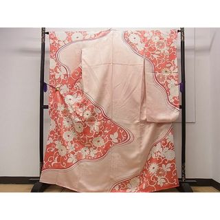 平和屋1■豪華振袖　駒刺繍　花唐草文　金彩　逸品　CAAB0841dy(振袖)