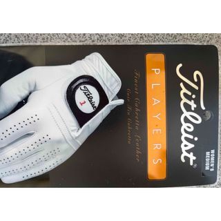 タイトリスト(Titleist)の新品　羊革　タイトリスト　グローブ　プレイヤーズ　カブレッタレザー　レディースM(その他)