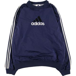 アディダス(adidas)の古着 90年代 アディダス adidas スポーツパフォーマンスロゴ ナイロンプルオーバー メンズL ヴィンテージ /eaa446478(ナイロンジャケット)