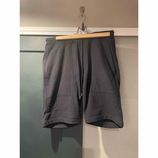 S デッド S/DOUBLE Sweat Easy Shorts ネイビー