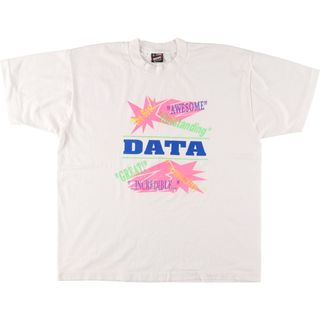 フルーツオブザルーム(FRUIT OF THE LOOM)の古着 90年代 フルーツオブザルーム FRUIT OF THE LOOM プリントTシャツ USA製 メンズXL ヴィンテージ /eaa452151(Tシャツ/カットソー(半袖/袖なし))