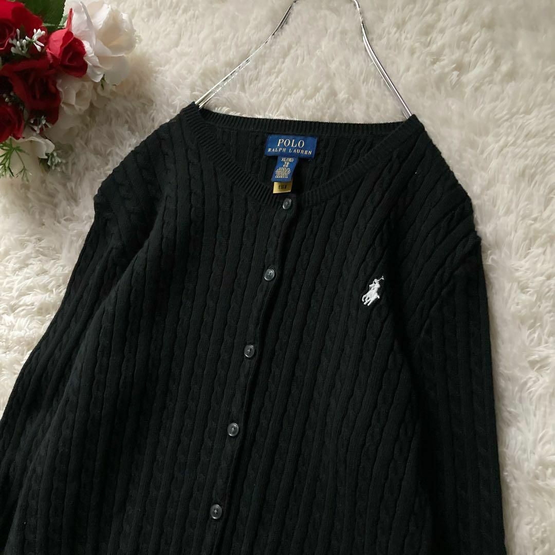 POLO RALPH LAUREN - ポロラルフローレン ケーブルカーディガン POLO RALPH LAUREN - ポロラルフローレン ケーブルカーディガン