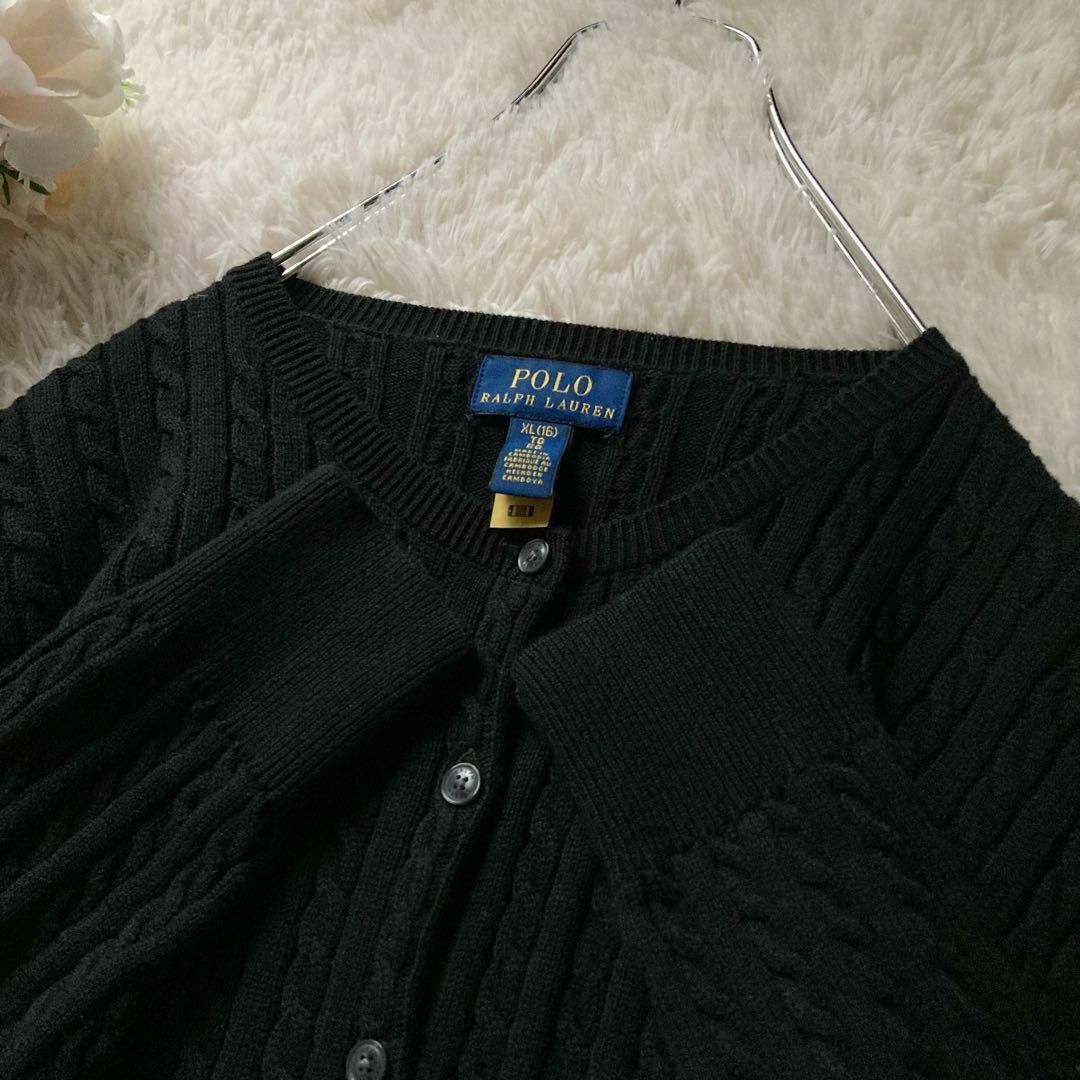 POLO RALPH LAUREN - ポロラルフローレン ケーブルカーディガン POLO RALPH LAUREN - ポロラルフローレン ケーブルカーディガン