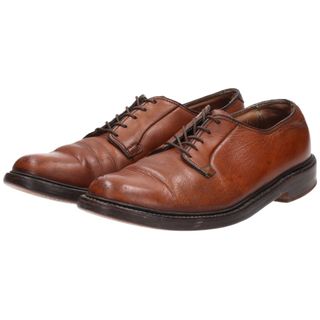 古着 70年代 フローシャイム Florsheim IMPERIAL インペリアル プレーントゥシューズ USA製 8 1/saa011848(ドレス/ビジネス)