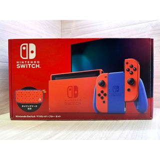 Nintendo Switch - ほぼ完品！Nintendo Switch マリオレッドブルー限定版本体一式