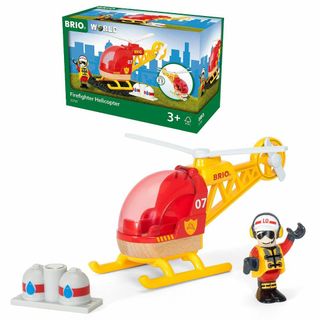 【在庫処分】BRIO WORLD レスキューヘリコプター 33797(その他)