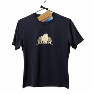 マーモット(MARMOT)の【新品】Marmot W’s Marmot H/S Crew L ネイビー(登山用品)