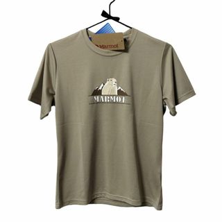 マーモット(MARMOT)の【新品】Marmot W’s Marmot H/S Crew L ベージュ(登山用品)