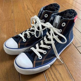 ヴァンズ(VANS)のVANSレディースハイカットスニーカー 23.5cm(スニーカー)