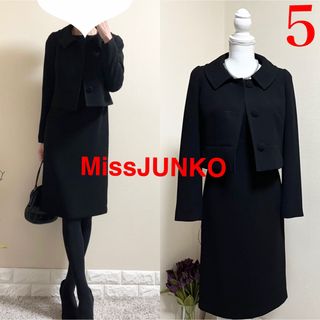 美品！MissJUNKO ジャケット　ワンピース   スーツ  喪服　礼服　5(礼服/喪服)