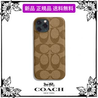 COACH - COACH コーチ iPhone13 Pro ケース KHAKI