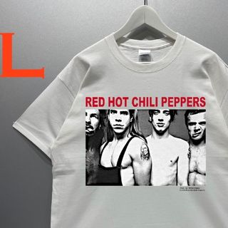 RED HOT CHILI PEPPERS レッチリ 半袖 Tシャツ 白(Tシャツ/カットソー(半袖/袖なし))