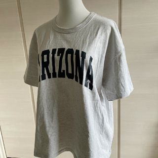 ヘビーウェイトTシャツ　グレー　ARIZONA(Tシャツ(半袖/袖なし))