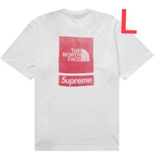 シュプリーム(Supreme)のSupreme x The North Face S/S Top white L(Tシャツ/カットソー(半袖/袖なし))