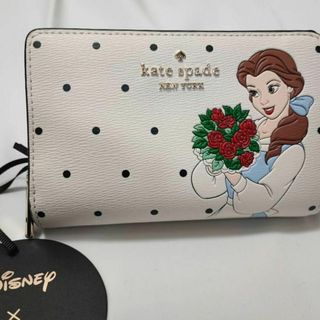 kate spade new york - 【風水最高】ケイトスペード×ディズニー美女と野獣★ミディアムウォレット