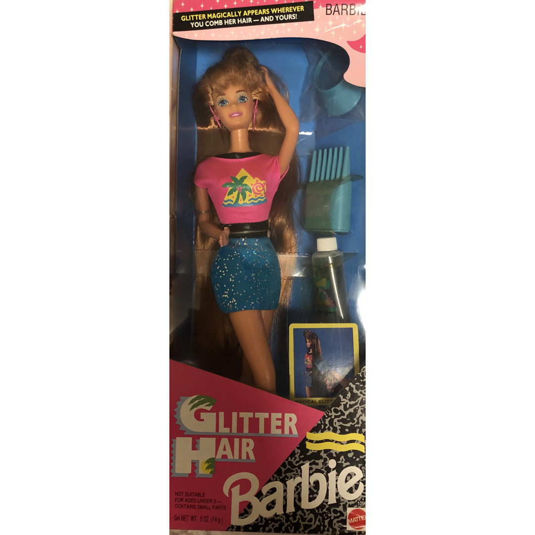 GLITTERHAIRBarbie キッズ/ベビー/マタニティのおもちゃ(ぬいぐるみ/人形)の商品写真