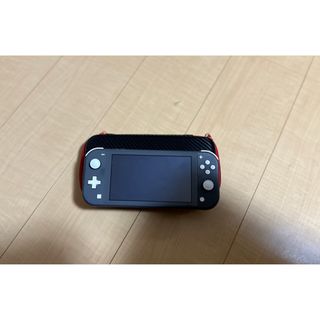 Switchライトグレー　ケース付き(携帯用ゲーム機本体)