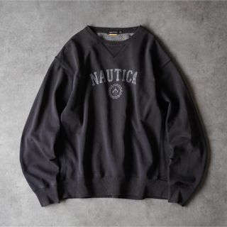 ノーティカ(NAUTICA)の00s NAUTICA ロゴプリント カレッジ スウェット XXL(スウェット)