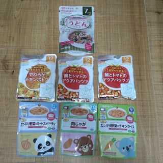 離乳食　ベビーフード　ピジョン　キューピー　ひじきうどん　9ヶ月　12ヶ月(その他)