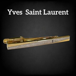 イヴサンローラン(Yves Saint Laurent)のイヴサンローラン YSL ネクタイピン カサンドラ シルバー ゴールド 876(ネクタイピン)