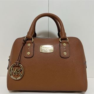 Michael Kors - ☆美品☆送料無料☆マイケルコースチャーム付き2WAYハンドバッグ☆