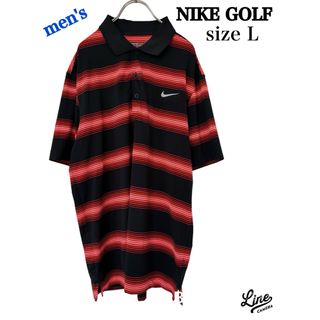 ナイキ(NIKE)のNIKE GOLF ナイキゴルフ　ポロシャツ　メンズL  半袖シャツ　トップス(ウエア)