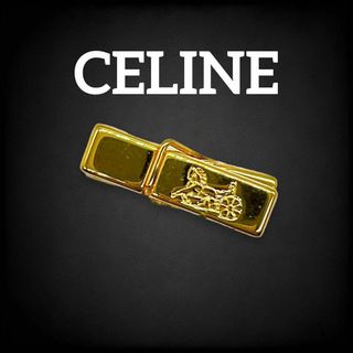 セリーヌ(celine)のセリーヌ CELINE マネークリップ 馬車ロゴ ゴールド 刻印 863(その他)