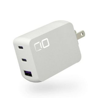 シーアイオー(CIO)のCIO LilNob GaN 65W 充電器/ホワイト(バッテリー/充電器)