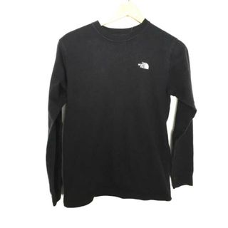 THE NORTH FACE - THE NORTH FACE(ノースフェイス) 長袖Tシャツ サイズM レディース - 黒×白 クルーネック