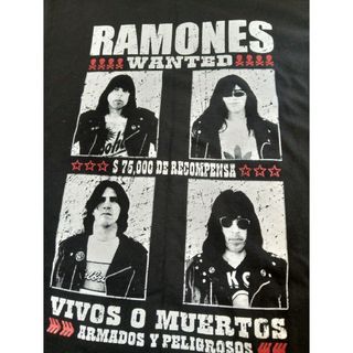 新品未使用 RAMONES ラモーンズ バンド Tシャツ(Tシャツ/カットソー(半袖/袖なし))