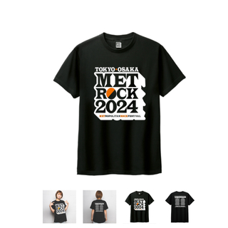 METROCK オフィシャルロゴTシャツ メトロック
