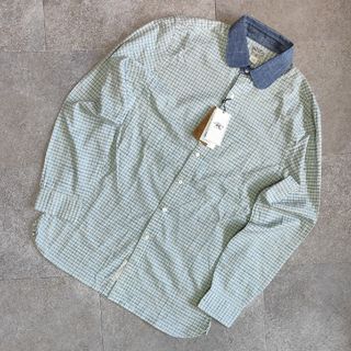 RRL - 【RRL】未使用品  ヴィンテージデザイン  クレリックチェックシャツ