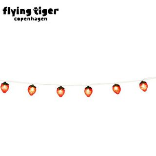 フライングタイガーコペンハーゲン(Flying Tiger Copenhagen)のいちごライト　フライングタイガー　新品　苺狩り　いちごルームライト　LED(その他)