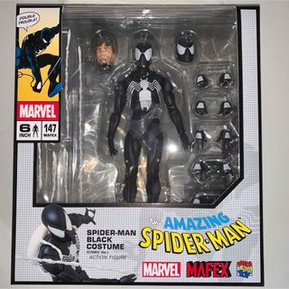 メディコムトイ(MEDICOM TOY)のMAFEX No.168 スパイダーマン ブラックコスチューム(アメコミ)