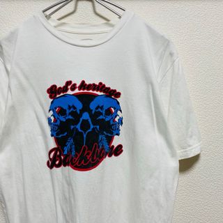 バックボーン(BACKBONE)の一点物　日本製　バックボーン(BACKBONE) スカル　プリント　Tシャツ(Tシャツ/カットソー(半袖/袖なし))