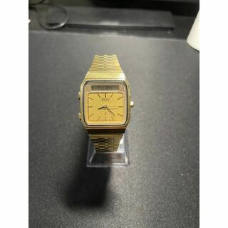 希少ゴールド　セイコー　ハイブリッド　1980年3月型　h357-5000(腕時計(アナログ))