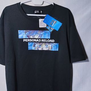 新品 Tシャツ 4L アイギス 主人公 召喚 ペルソナ3 リロード ステッカー(Tシャツ/カットソー(半袖/袖なし))