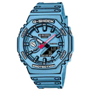 ジーショック(G-SHOCK)のG-SHOCK GA-2100MNG-2AJR 漫画 青 MANGA 新品(腕時計(アナログ))