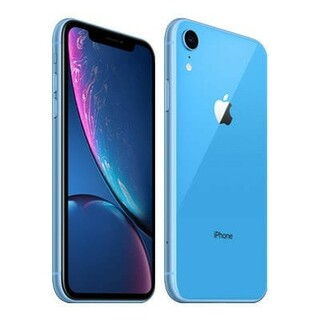 アイフォーン(iPhone)のApple iPhone XR 256GB ブルー SIMフリー(スマートフォン本体)