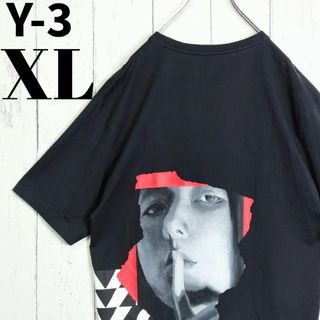 ワイスリー(Y-3)の【コラボモデル】 Y-3 バックプリント 内田すずめ 希少デザイン Tシャツ(Tシャツ/カットソー(半袖/袖なし))